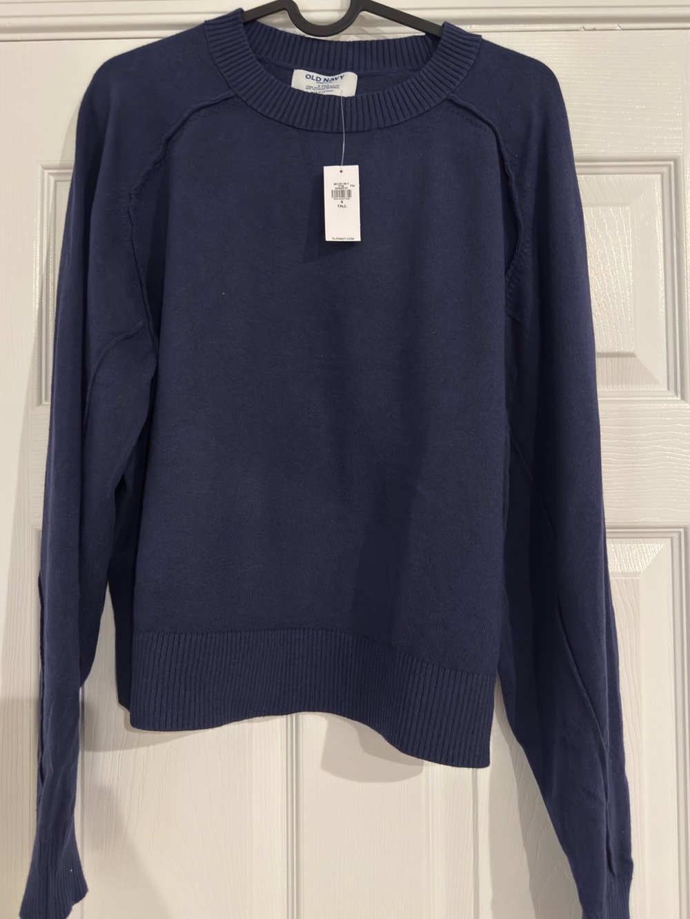 Old Navy SoSoft Lite Crew-Neck Cropped Sweater